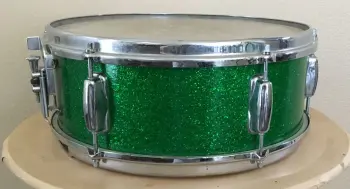 Slingerland Deluxe Student Sparkling Green Pearl