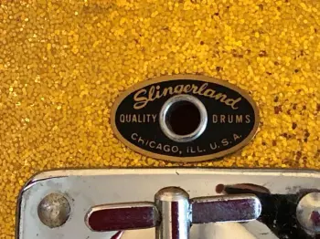 Slingerland Sparkle Orange 14x20&quot; Bass Drum