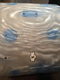 UV damaged Satin FLame/Moire?