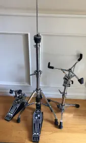 Sonor 5000II Designer Hi Hat, Snare stand and kick pedal