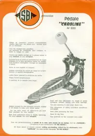 ASBA Caroline Pedals