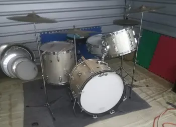Ludwig Silver Sparkle Drums