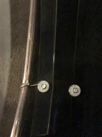 Vistalite lug mounting screws? Washer placement