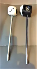 Self-aligning Bass Drum Beater