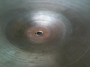 Repaired cymbals
