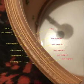 Latest Star (Royal Star) drum shells: also early Tama drums?