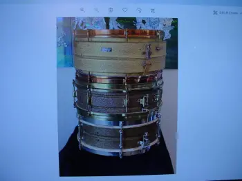 3 stipelgold snare drums from different mothers (companies)