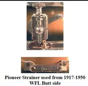 What is this vintage Ludwig strainer called?