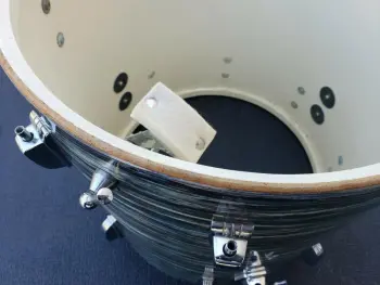 Vintage 1966 Blue Oyster Pearl 16&quot; Floor Tom
