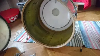The punk rocker's 1965 Ludwig restored