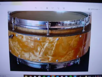 1935- DUPLEX 5 x 14/13 BUTTERSCOTCH SPIRIT OF ST. LOUIS MODEL