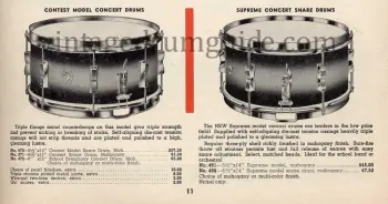 WFL Contest Model Concert Snare