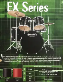 Early Pacific Drum set questions