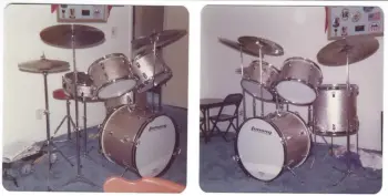 Gorgeous Kent drum kit (shell pack) on ebay