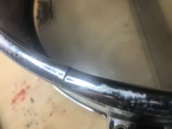 how to approach bearing edge crack on Radioking
