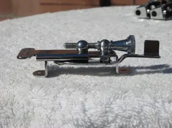A bent p83 strainer lever