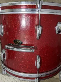 MIJ Stewart Red Sparkle 13/16/22 with Matching Snare