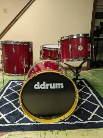 MIJ Red Sparkle Bop &quot;Franken-Kit&quot; 12/14/18/Matching Snare