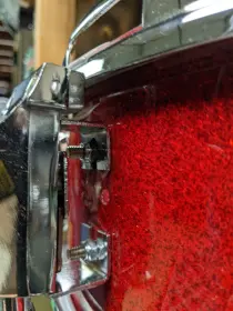 MIJ Red Sparkle Bop &quot;Franken-Kit&quot; 12/14/18/Matching Snare