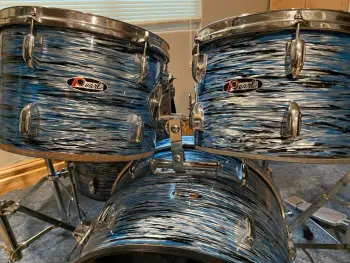 Pearl &quot;Oval Badge 60s&quot; Kit. Need help!