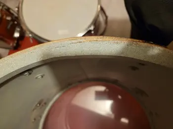 Ply overlap in 70s Ludwig shells?