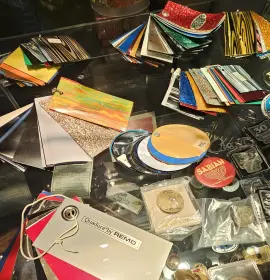 Collection of swatches