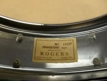Powertone snare year ID