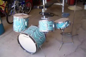 Slingerland &quot;Jamm Session&quot; 4pc kit blue pearl