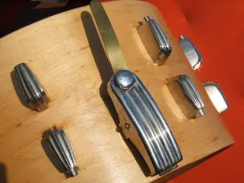 slingerland Radio King 40's Clamshell throw off