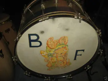 WFL Bass Drum 1930s-50s