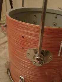 Rogers Pink Ripple Pearl wrap