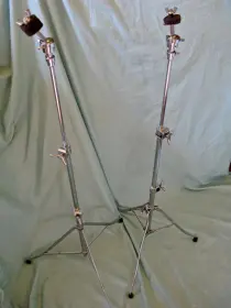 Rogers Swan Leg cymbal stands.