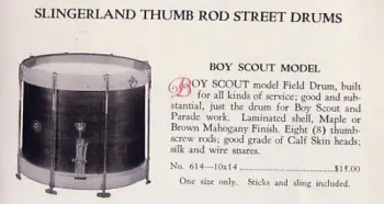 Slingerland Marching Drum