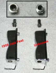Ludwig Bowtie Lugs