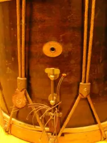 Vintage Ludwig Rope Parade Drum, info please