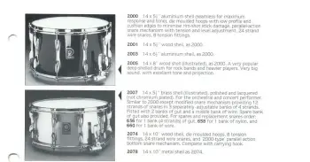 Premier 2003 snare drum