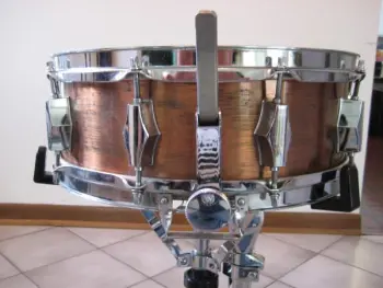 70's copper Fibes snare