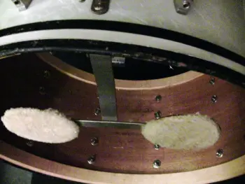 50's Slingerland Radioking internal bass drum Mufflers