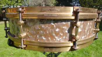 John Grey &amp; Sons Milwaukee 4x13 Wrap over Brass snare