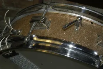 1965 Champagne Sparkle Downbeat Snare