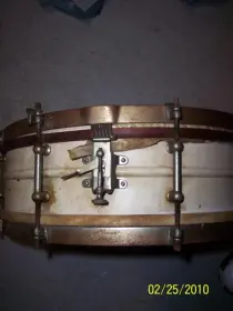 Leedy Snare, Bass and Hardware Restoration