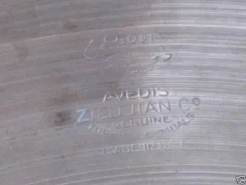 Help with Zildjian stamp.