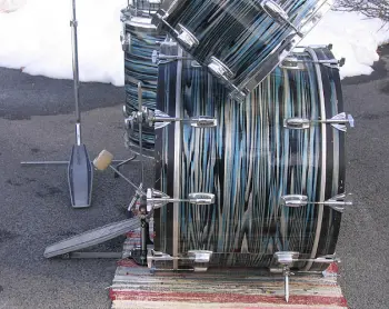 craigslist:5 Piece 70's Ludwig Kit - $500