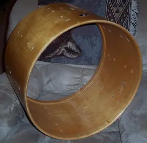 Slingerland Bass Drum Shell Questions