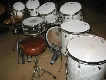 Slingerland White Pearl