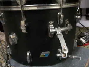 Another 70s ludwig Black panther set with 14&quot; f/t on c/l