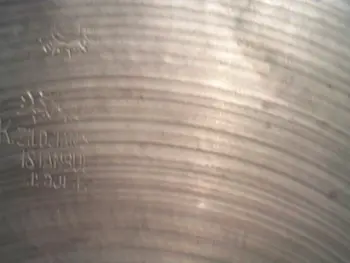 Pair of Zildjian 20 in. sizzle rides, dates?