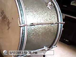 1963 Premier 54 outfit Aquamarine sparkle Drum show in Chi Town, To go or not to go