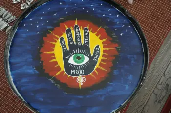 Restoring Bass Drum Head - Kinda