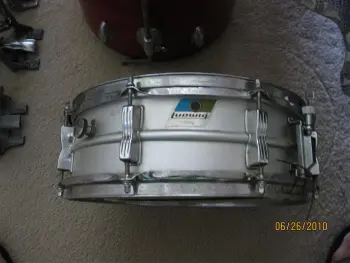 Ludwig hardware and Acrolite snare
